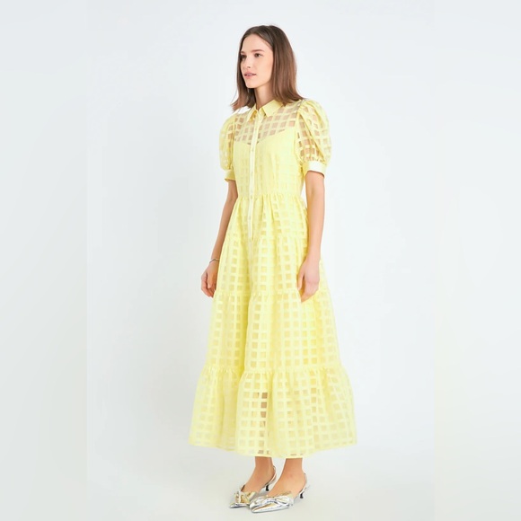 English Factory Tiered Maxi Dress - Picture 1 of 5
